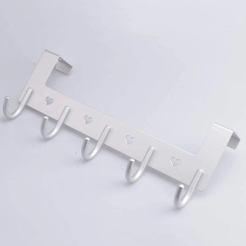 Hot 2 Packs Hooks on the Hooks on the Door Hooks No Nails No Wall Hanging Clothes Coat Hooks on the Hook Hangers Clothes