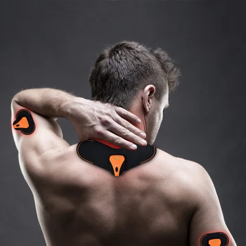 

Neck Spine Massager Sticker Health Care Relaxation Mini Cervical Remote Control for Work-out Relaxation Accessories