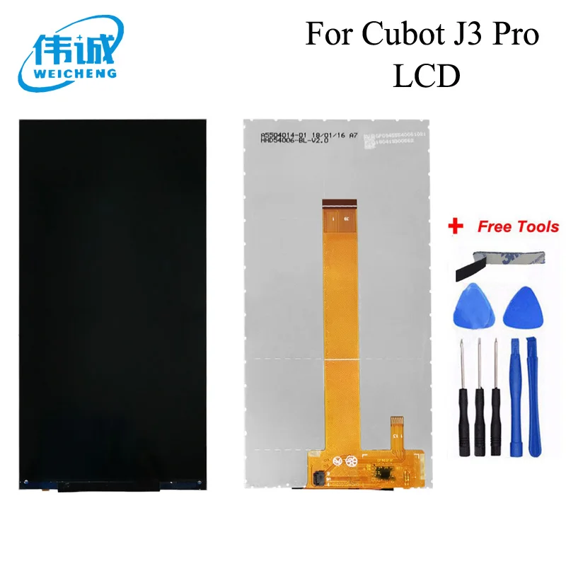 

5.5''For Cubot J3 Pro LCD Display Screen Replacement Repair Parts For Cubot J3 Pro Mobile Phone Accessories+Tools And Adhesive