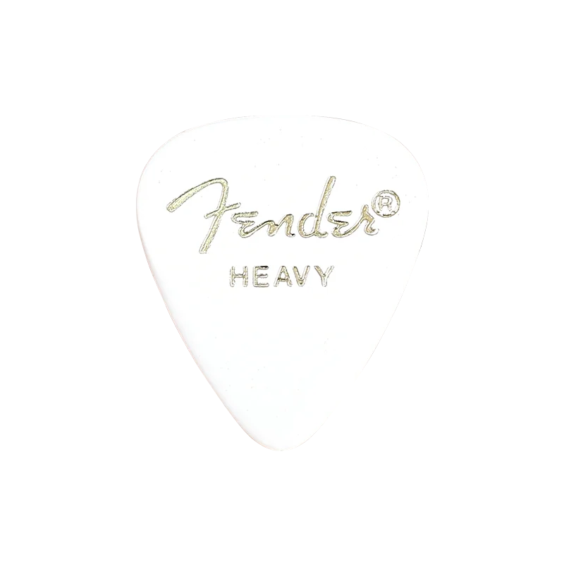 C Heavy 1.0mm Fender 1 шт. классический медиатор целлюлоидная гитара pick s конфетти акустическая электрическая гладкая гитарная медиатор аксессуары гитарные части - Цвет: C Heavy 1.0mm