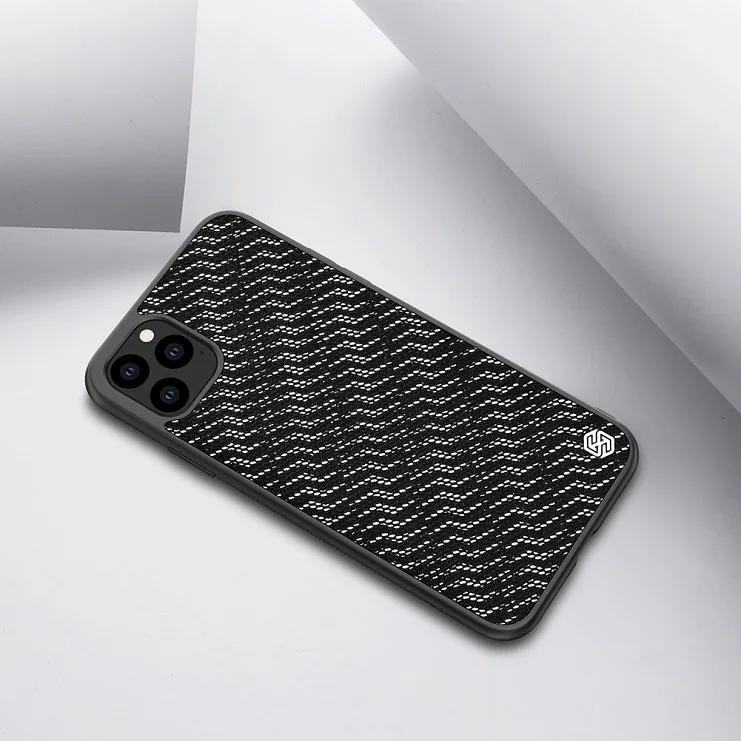 Twinkle Case 2 Для IPhone 11 чехол Nillkin из синтетического волокна Карбон задняя крышка и нейлон тонкий для IPhone 11 Pro Max чехол 5,8/6,1/6,5 - Цвет: Twinkle Case 2