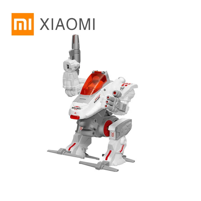 

XIAOMI MIJIA Bravokids robot children DIY Toy set Warrior model action figure building blocks assembly toy boy girl Present