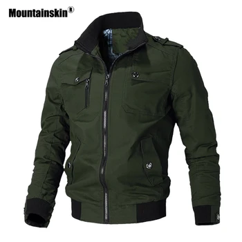 Mountainskin Casual Jacket Men Spring Autumn Army Military Jackets Mens Coats Male Outerwear Windbreaker Brand Clothing SA779 2