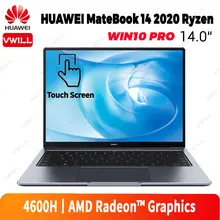 Touch-Screen Laptop SSD Windows R5-4600H Huawei Matebook Amd-Ryzen 14inch 16GB 2K English