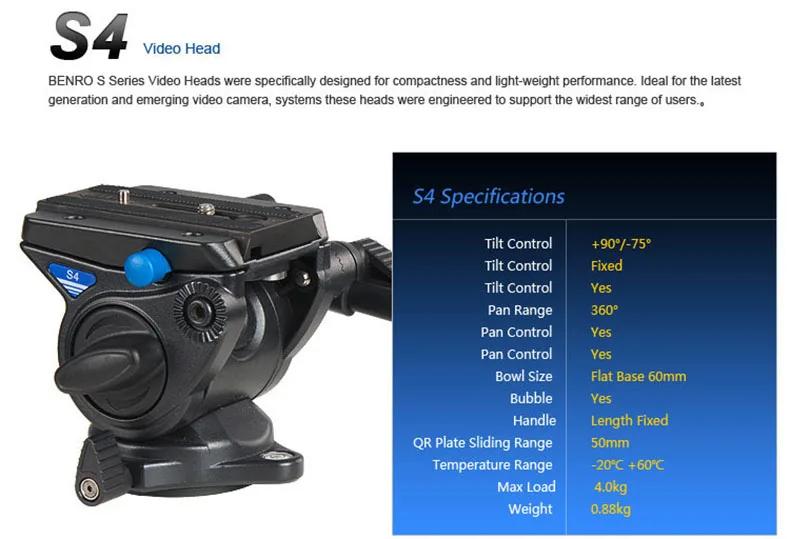 A2883FS4 Video Tripod 04