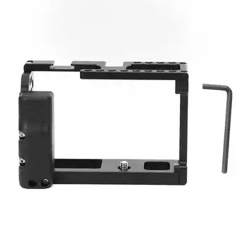 

SLR Camera All Metal Anodizing Cage Video Shooting Accessory for SIGMA FP Camera Black