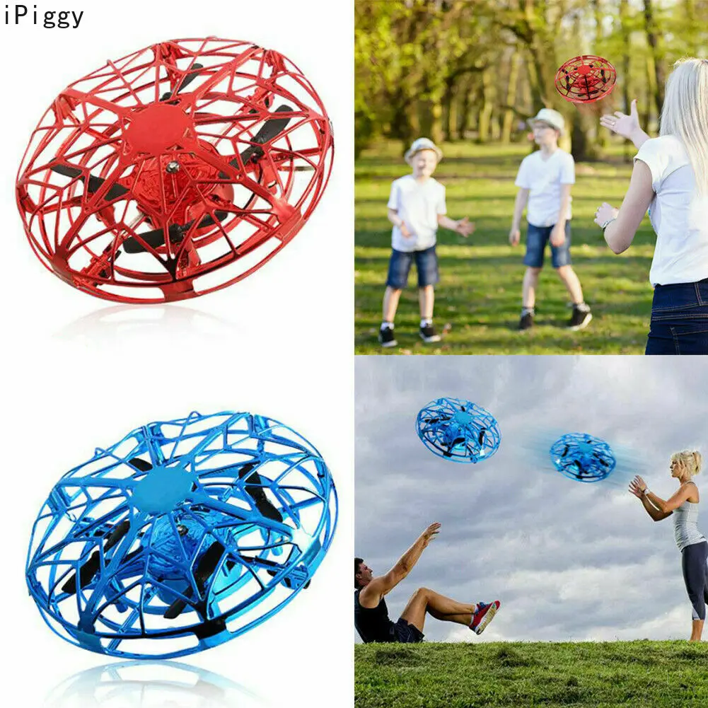 Mini Drone UFO Hand Operated RC Helicopter Quadrocopter Dron Infrared Induction Aircraft Flying Ball Toys For Kids Mini Drone UFO Hand Operated RC Helicopter Quadrocopter Dron Infrared Induction Aircraft Flying Ball Toys For Kids