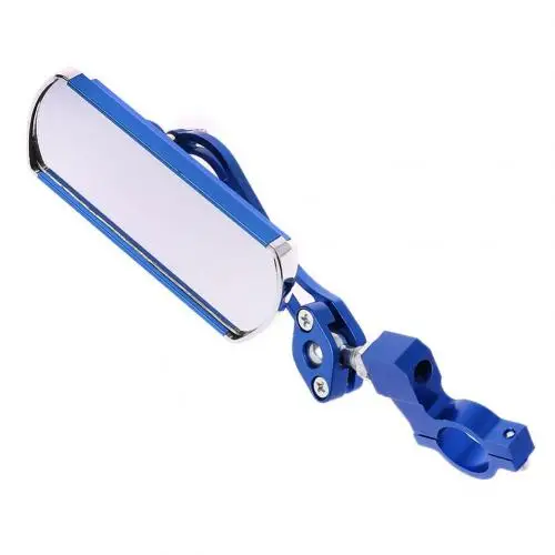 Blue 1pc 1/2 шт. на велосипеде, мотоцикле, классический зеркало заднего вида гибкий зеркало заднего вида - Цвет: Blue 1pc