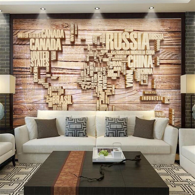 Fondo Tridimensional De Grano De Madera Para Pared Papel Tapiz De