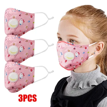 

3PCS Reusable Dustproof Dust PM2.5 Windproof Foggy Haze Pollution Respirat Dustproof and Washable Breathing Face Cover Health