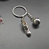 Fashion football Metal Keychain men gift Key chain Soccer Shoes and Football Car Key Ring Gift party Keychains Jewelry ► Photo 2/6