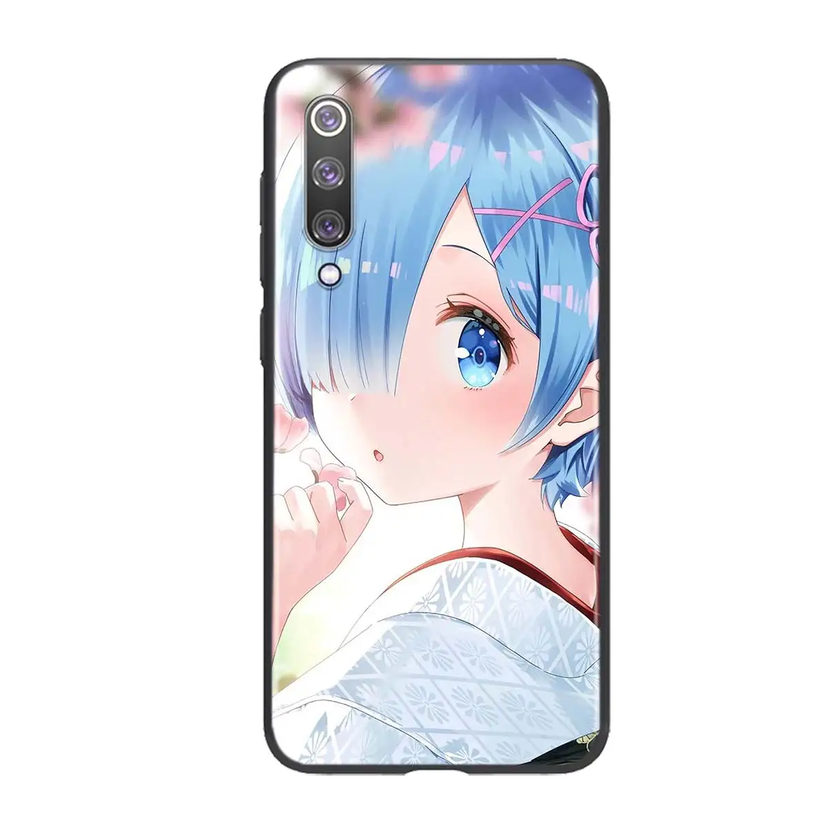 xiaomi leather case charging Anime Lại Bằng Không Rem Cho Xiaomi Mi 11 10T Note 10 Poco X3 NFC M2 X2 F2 C3 M3 chơi Pha 3 A2 8 Lite Pro Ốp Lưng Điện Thoại xiaomi leather case glass Cases For Xiaomi