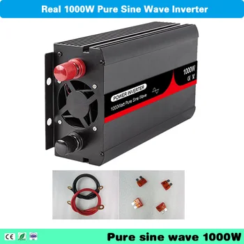 

High Frequency 1000W 12V 24V 48V DC to AC 110v /120v/220v /230v /240v Output Voltage Pure Sine Wave Car Inverter