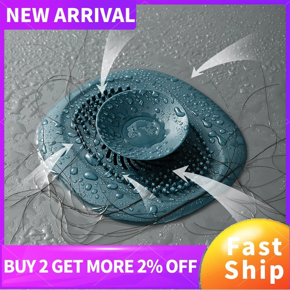 Bathroom Washbasin Drain Hair Catcher Irregular Pattern Bath Stopper