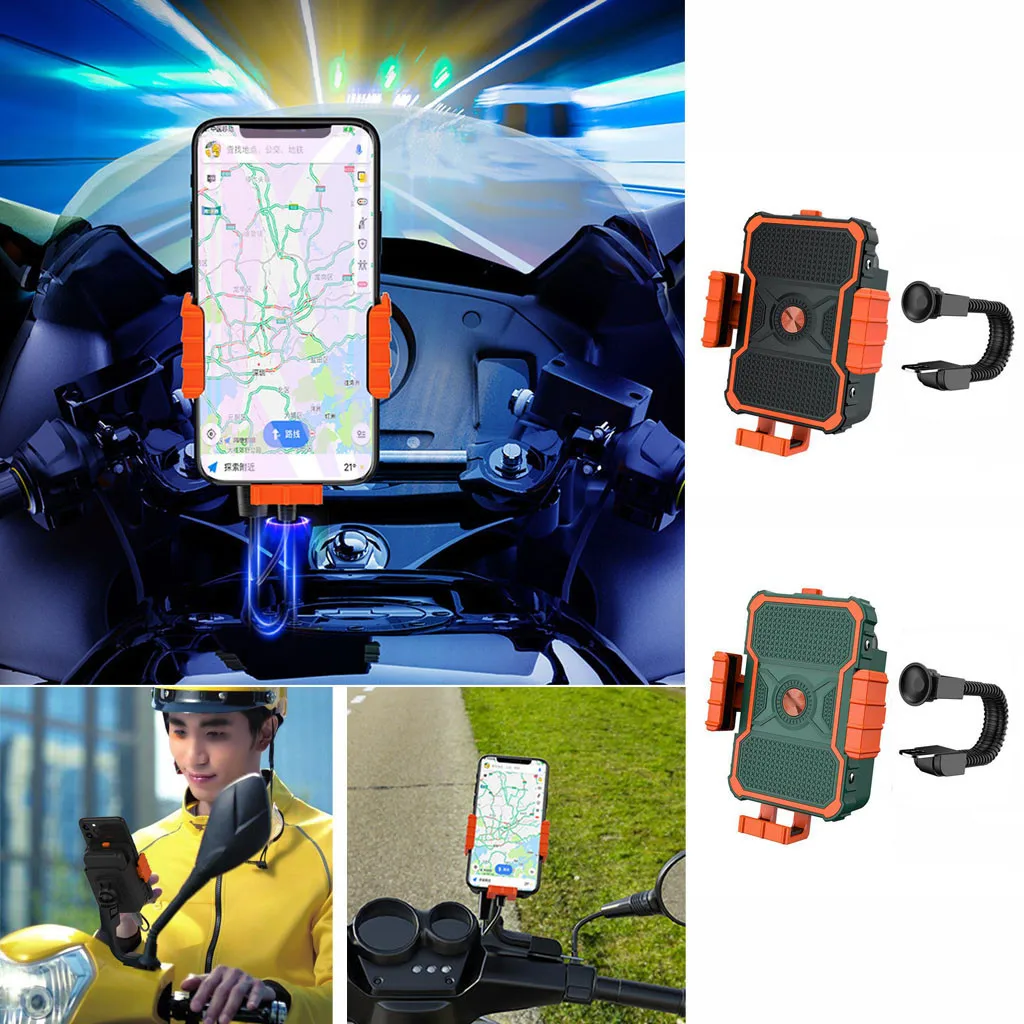 Регулируемый универсальный велосипедный мобильный телефон кронштейн для руля