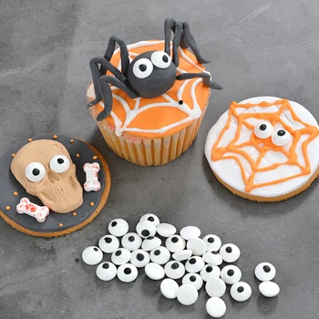 

20G Eyeballs Edible Sprinkles Baking Tools For Cakes Food Coloring Happy Halloween Cartoon Cupcake Cake Decoration Tools