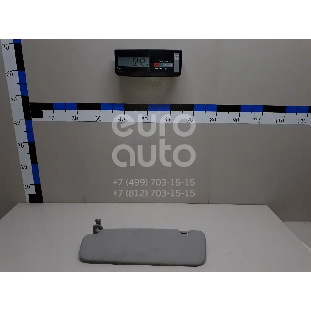 Козырек солнцезащитный(внутри), состояние – Б/У,, для Kia Venga 852201P300ED ПРАВЫЙ ПРАВЫЙ РУЛЬ 852201P300ED