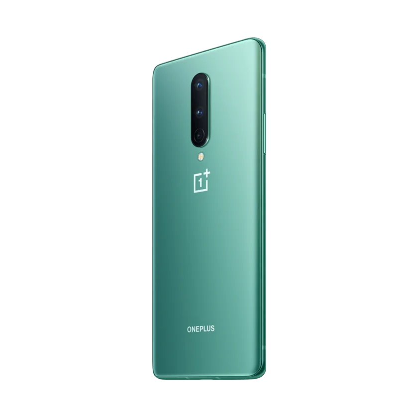 OnePlus 8 128GB Onyx Black 5G cell phone dual sim cell 6.55 inch full HD 8 GB RAM Android 10 48MP 4300 mAh