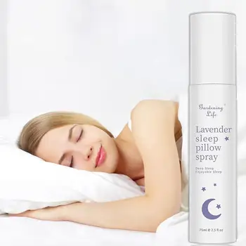 

Lavender Sleep Spray Insomnia Essential Oils Improve Sleep Soothe Body Relieve Stress Deep Enjoyable Sleep 75ml