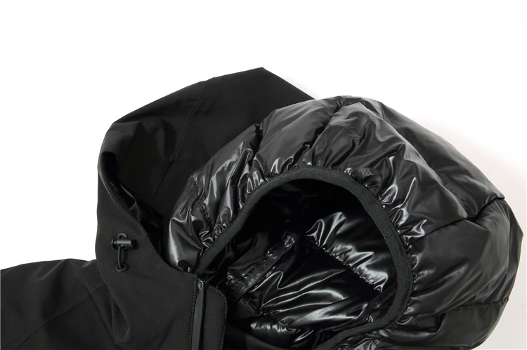 2019 Новая модная зимняя куртка для мужчин бренд Tace & Shark Мужская пуховая куртка Толстая теплая водонепроницаемая ветрозащитная зимняя