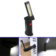 COB+ светодиодный светильник с магнитной вспышкой, USB Перезаряжаемый, 5 режимов, на открытом воздухе, светодиодный светильник, рабочий светильник, светильник-вспышка, фонарь, аварийный фонарь