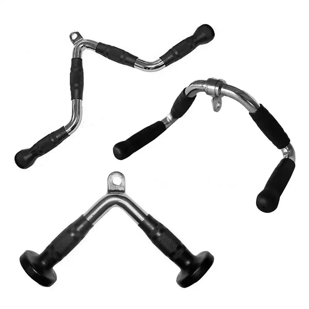 Triceps Fitness Bar Comfortable V Shaped Exercise Rod For Gym Home Pull Down Fitness Rod Machine Accessories Accessories Aliexpress