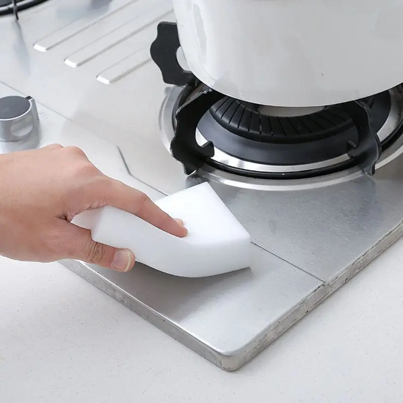 Волшебная губка для кухни Меламиновый ластик Home Nano Clean Supplier/10*6*2 см домашний