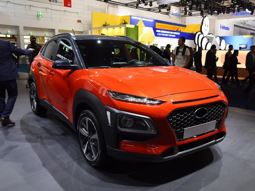 Аксессуары для стайлинга автомобилей для hyundai Kona, отделка порога автомобиля, нержавеющая сталь, наклейка, полоса, авто пластины, защита
