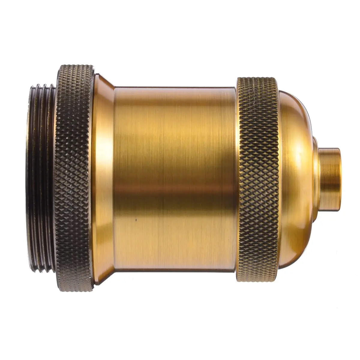 1pc Vintage E27 Screw Bulb Holder Aluminum Light Socket Keyless Lamp Base Holder for E27 Bulbs Pendant Lighting Socket