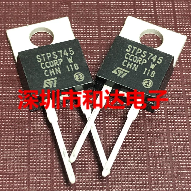 5 шт. STPS745 TO-220-2 45V 7.5A