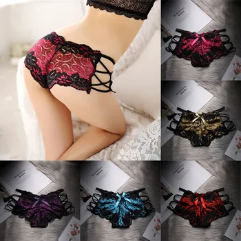 

Women Lady Sexy Solid Panties Boxers Shorts Underpants Underwear Seamless Briefs