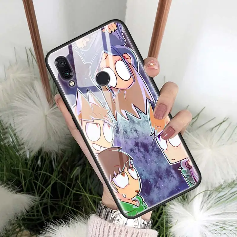 Чехол Eddsworld из закаленного стекла TPU, чехол для Red mi 7 8A Note 7 6 8 8Pro K20 K20Pro Xiaomi mi A3 mi CC9E mi CC9 Fundas Capa