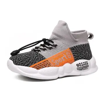 

Casual socks shoes boys 2020 New spring and autumn children's sports running shoes fashion girls non-slip sneakers boys