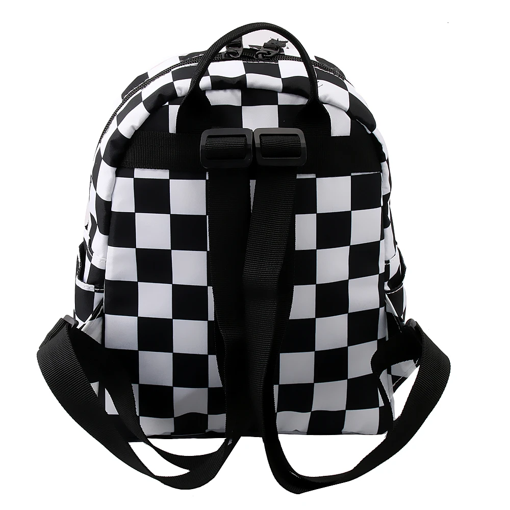 Deanfun мини-рюкзак с 3D принтом, классический черно-белый сетчатый водонепроницаемый рюкзак, женская сумка на плечо для подростков MNSB-8