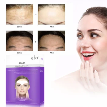 

Forehead Line Frown Lines Removal Anti-wrinkle Stickers Patch Moisturizing Repairing Anti-aging Forehead Lifting Mask 10PCS