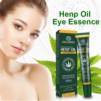 

Hemp Oil Eye Cream Moisturizing Hyaluronic Anti-Wrinkle Anti-aging Remover Dark Eye Against Puffiness And Bags Eye Care
