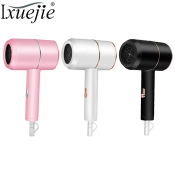 

IXueJie 1800W Hair Dryer Pink Mini Blow Dryer for Student Dormitory Electric Blowdryer Air Collecting Hair Drying Tools 210-240V
