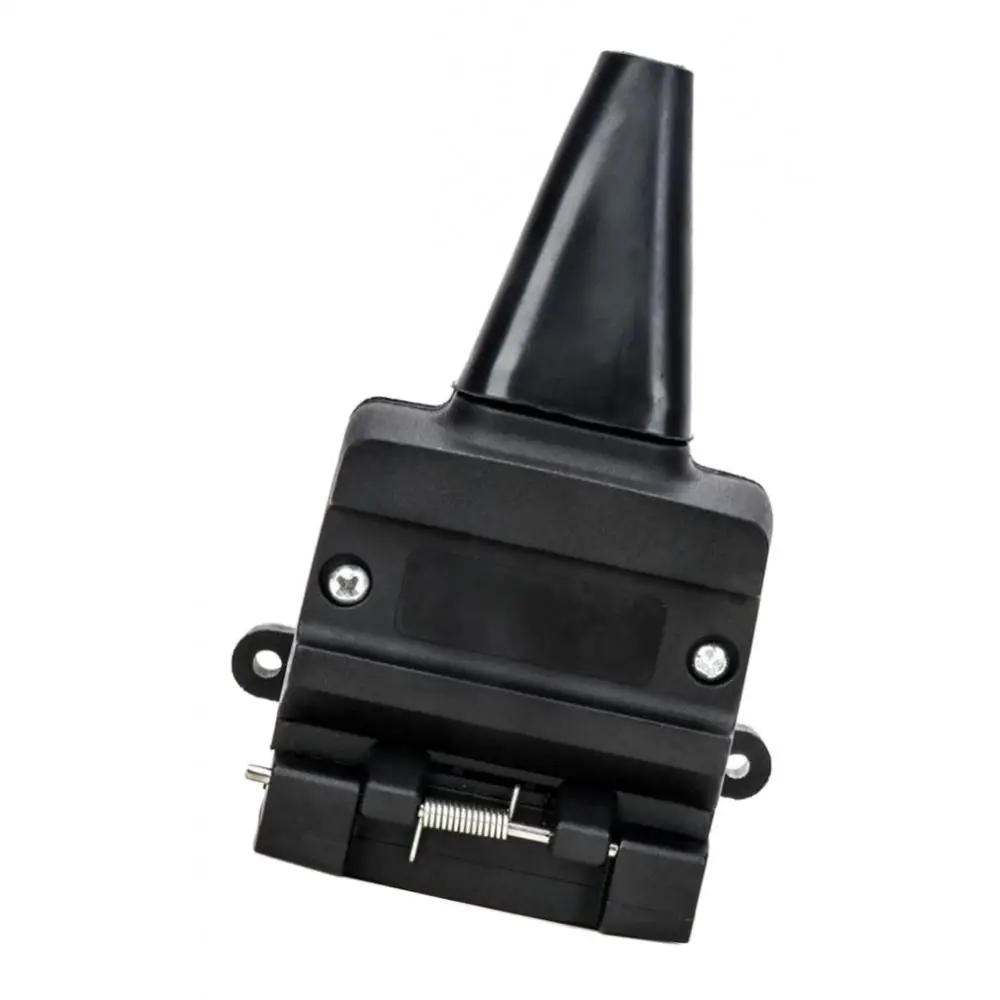 12Pin Australian Trailer Flat Socket Signal Light Display 12V With PVC Cap