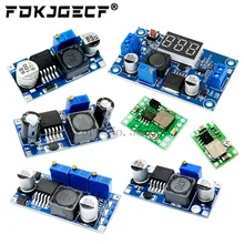 3a ajustável DC-DC lm2596 lm2596s entrada 4v-35v saída 1.23v-30v dc step-down módulo regulador de alimentação mp1584en mini360