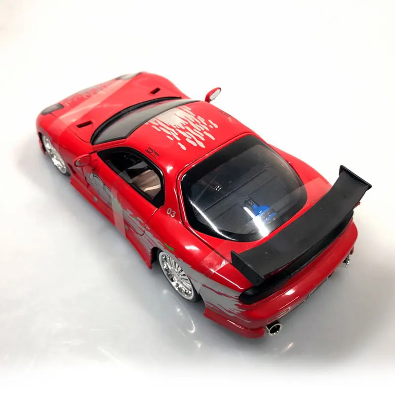 JADA 1/24 масштабная серия фильмов Модель автомобиля игрушки Nissan Skyline GTR R34 литая металлическая модель автомобиля игрушка для коллекции, подарок, для детей