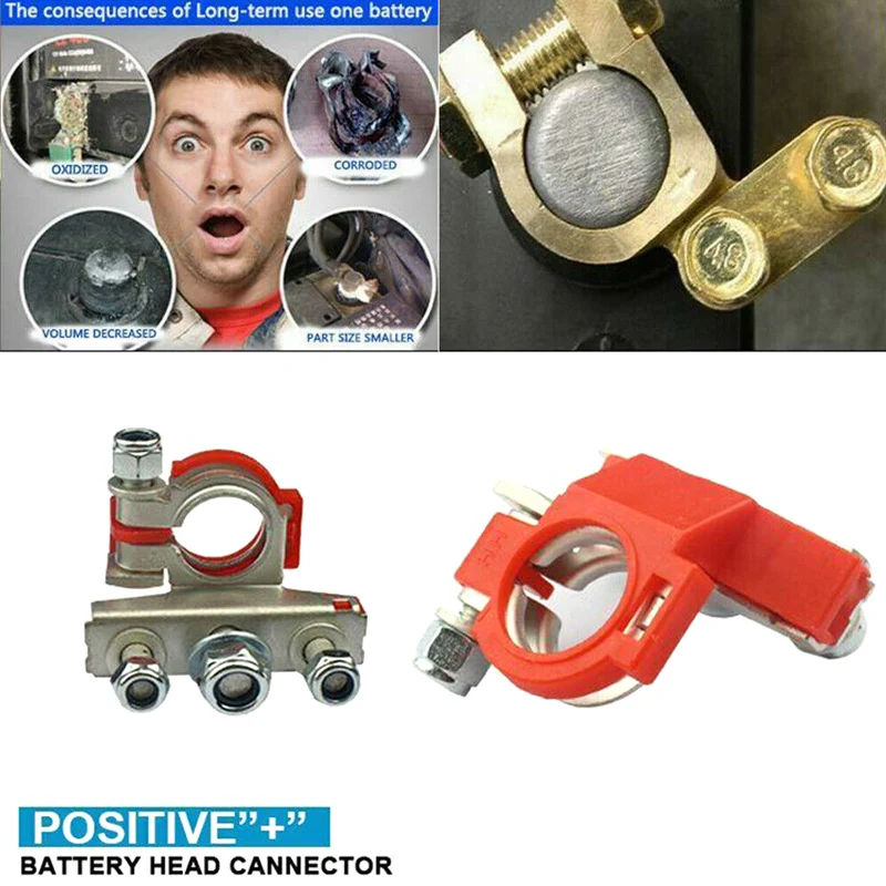 

1 Pair Vehicle Quick Release Cable Clamp Clip Heavy Duty Battery Terminal Connector for Car TP899