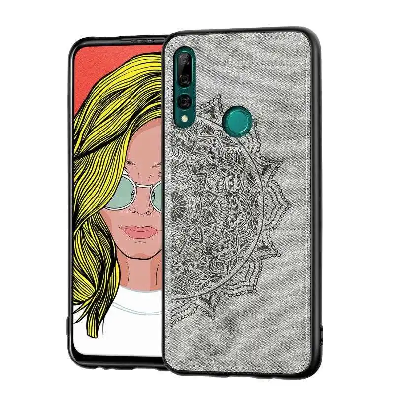 

Fashion Datura Pattern Magnetic Soft Case For Huawei Y9 Y7 Y6 Prime Y7 Y6 Pro Y5 2019 Y5 2018 Phone Case Cover