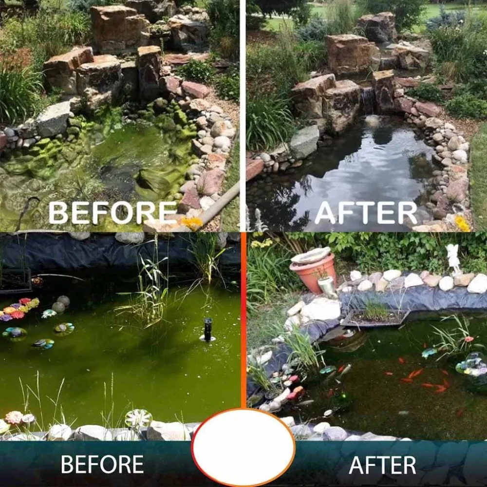 120ML herbicide algaecide aquatic algae control purifier dehumidifier deodorant purification water quality 30S26 (5)