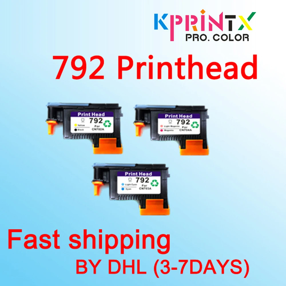 3 шт./компл. CN702A CN703A CN704A 792 печатающей головки совместимы для hp792 DesignJet L26100 Z26500 Z26800 латекс 210 260 280 принтер