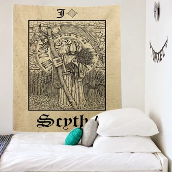 

Tarot Star Tapestry Wall Tapestry Wall Hanging Psychedelic Tapestry Celestial Tapestry Decor for Bedroom Living Room tap617