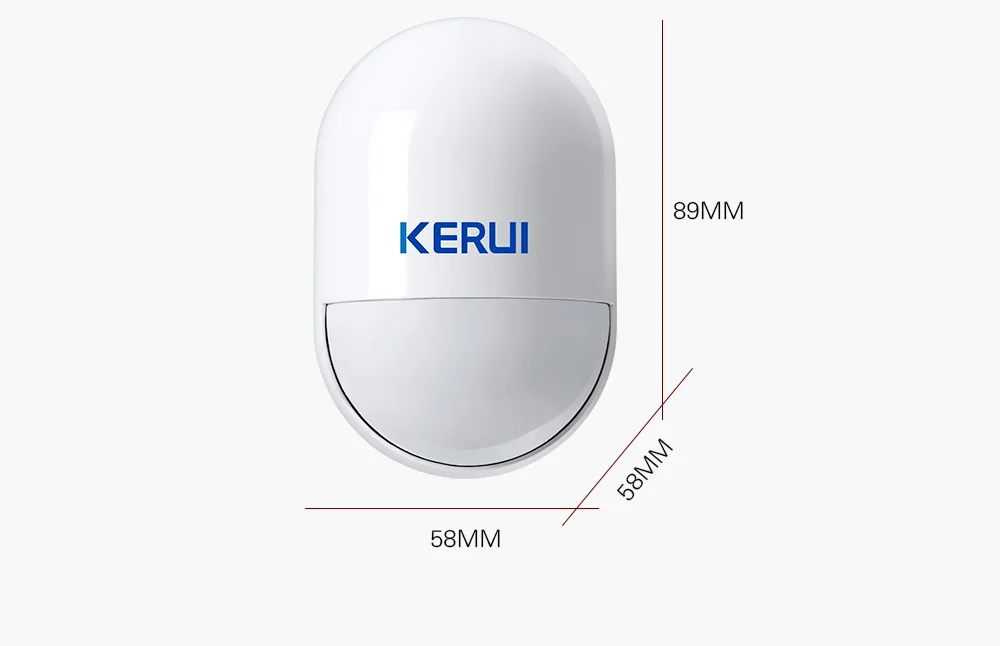 KERUI W20 новая модель Беспроводная 2,4 дюймов Сенсорная панель WiFi GSM система охранной сигнализации приложение PIR сирена движения Rfid Управление