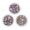 NEW COLOURS Vitrail Rose Lt.peach Non Hot Fix Rhinestones 3D nail art crystals strass glass glitters for DIY manicure art decor ► Photo 3/6