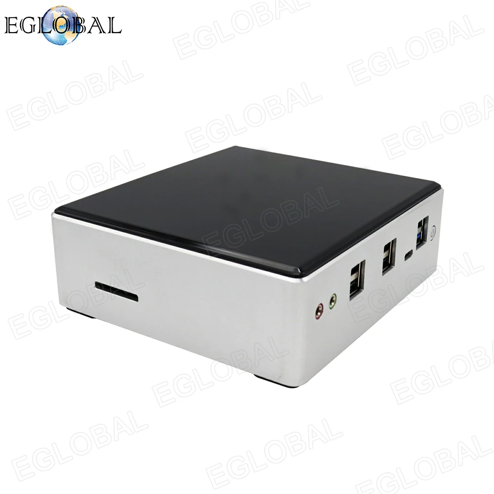 8-го поколения Intel Core i7 8550U i5 8250U 4 ядра 8 нитей Eglobal Nuc мини-ПК 2* Gigabit Lan 4* USB3.0, 4* USB2.0 Max DDR4 32G