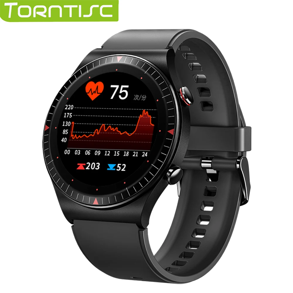 Смарт-часы Torntisc T7 мужские с поддержкой Bluetooth и монитором сна 1 28 дюйма смарт часы |