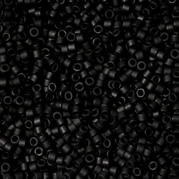 

FAIRYWOO 5 grams/bag Miyuki Bead DB310 Matte Black Bead High Quality Bead Glass For Girl DIY Accessories Mexican Jewelry Gifts